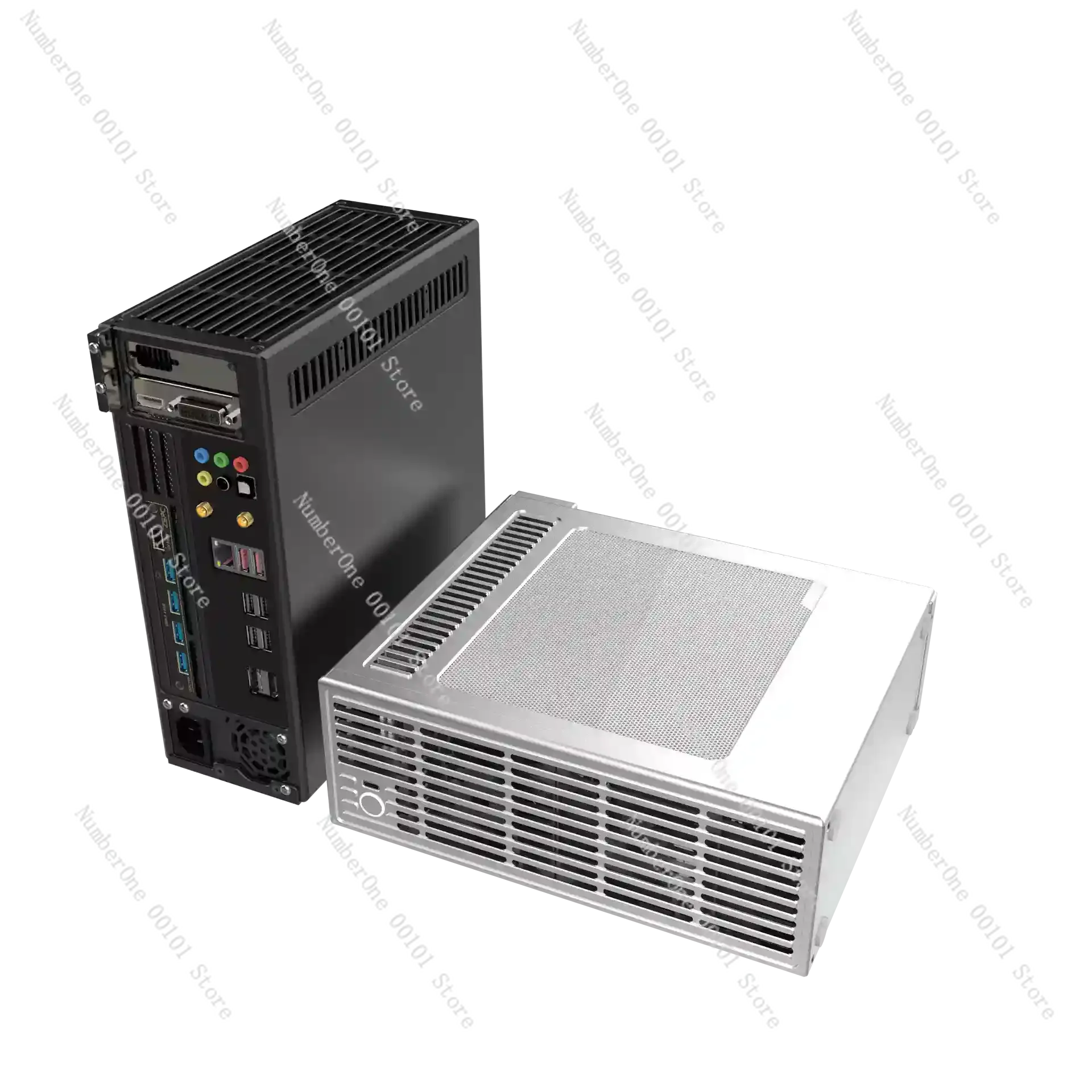 ZS-D2/ITX Half Height Knife Card Computer Case, Version V3/4 4.9L Volume All Aluminum Case