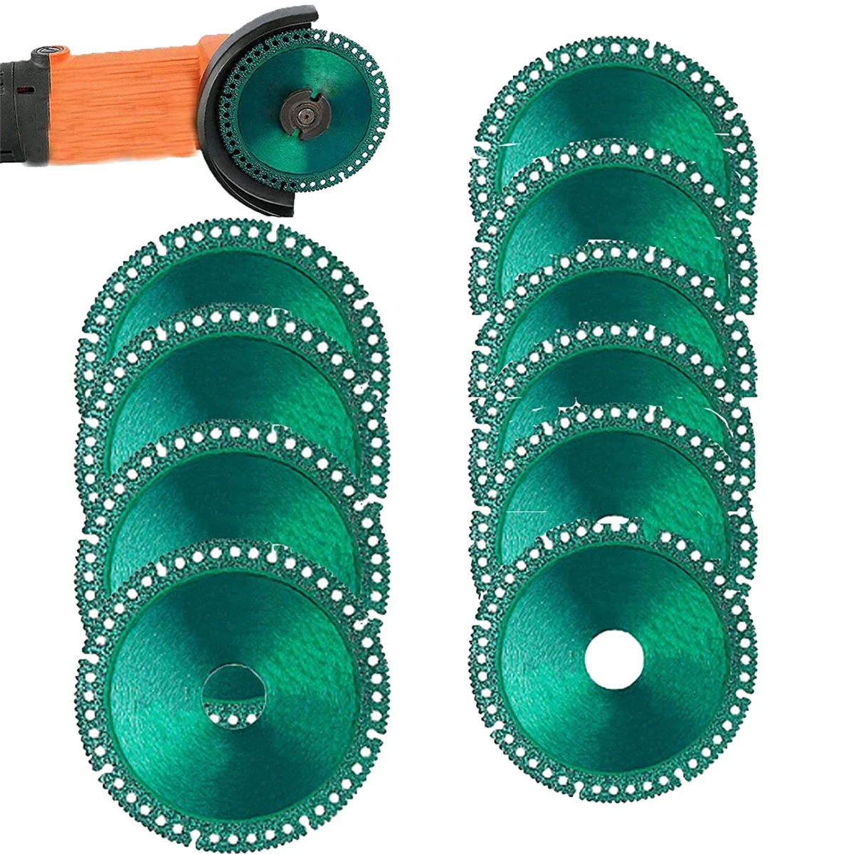 

ABNC-Indestructible Disc for Grinder, Indestructible Cutting Disc, Composite Multifunctional Cutting Saw Blade (10PCS)