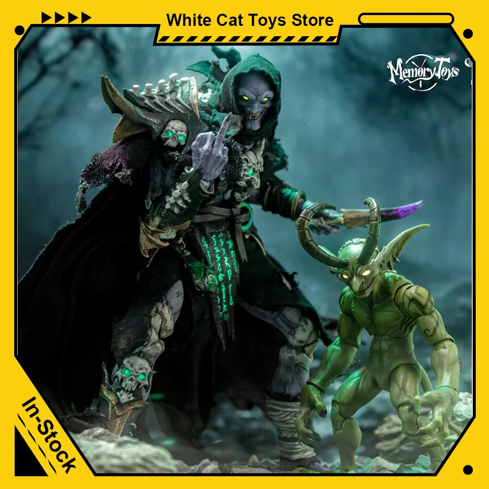 

Memory Toys 1/12 Action Figures Scale Soldier Adventurer World Necromancer Baron Salman Demon Little Devil Anime Model Toys Gift