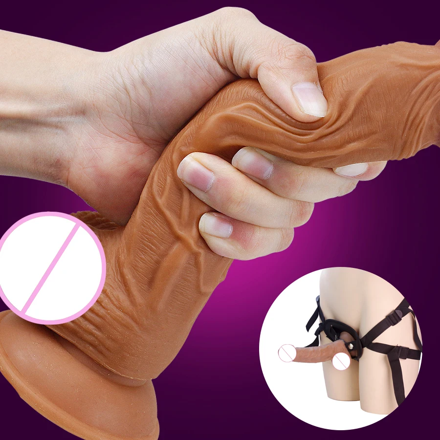 Gelugee-consolador de silicona realista para mujer, consolador suave con ventosa enorme, masturbador femenino, masaje vaginal, tapón Anal, producto