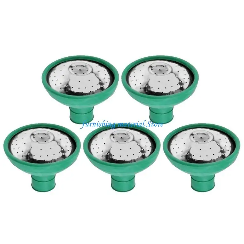 

Y5GD Set of 5 Easy Attach Sprinkler Head Reusable Watering Cans Sprinkler Head 80mm