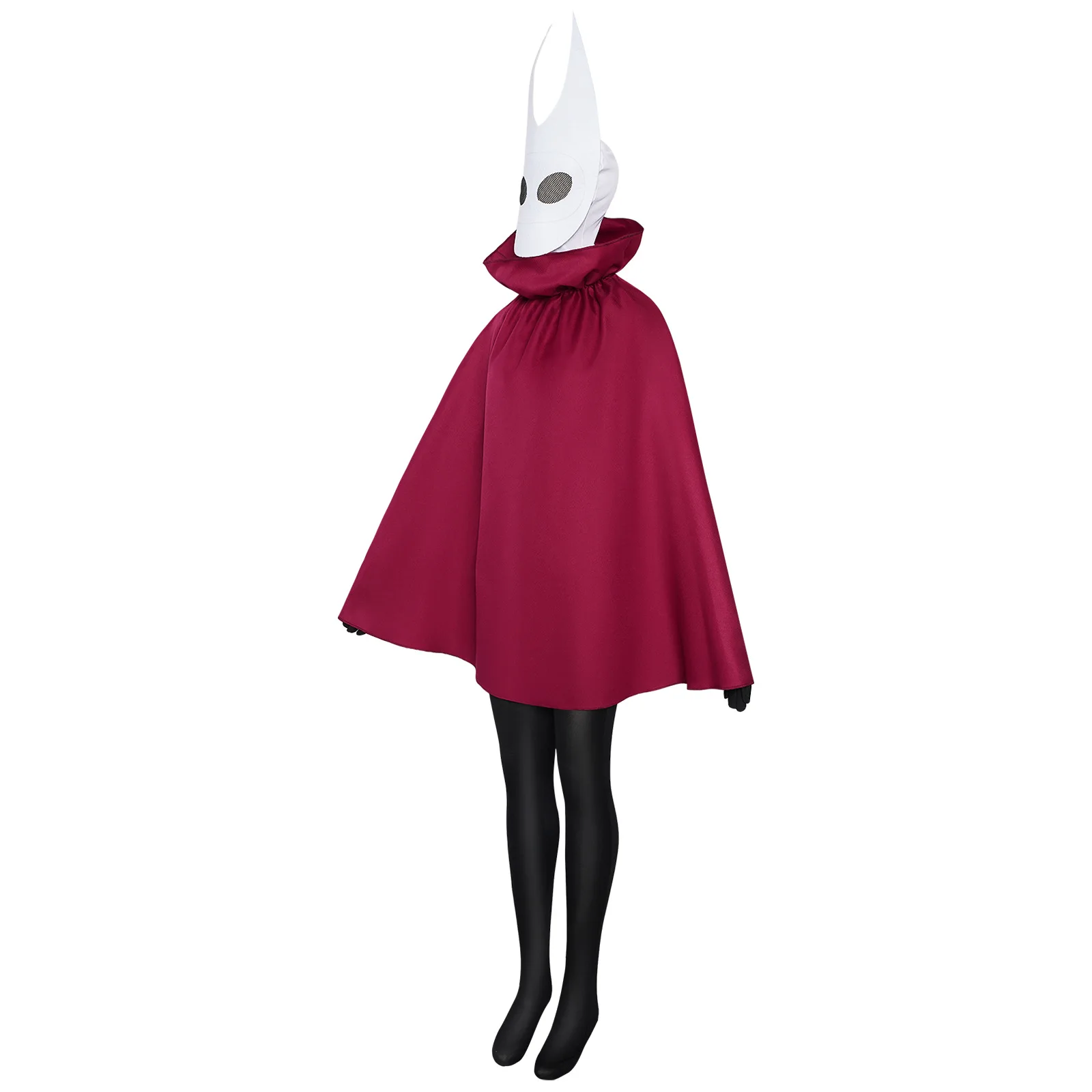 Fantasy Game Hollow Knight Costume Cos Cosplay Knight Cloak Halloween Carnival Gifts Party Children Suit Kids Cartoon Ghost Cape