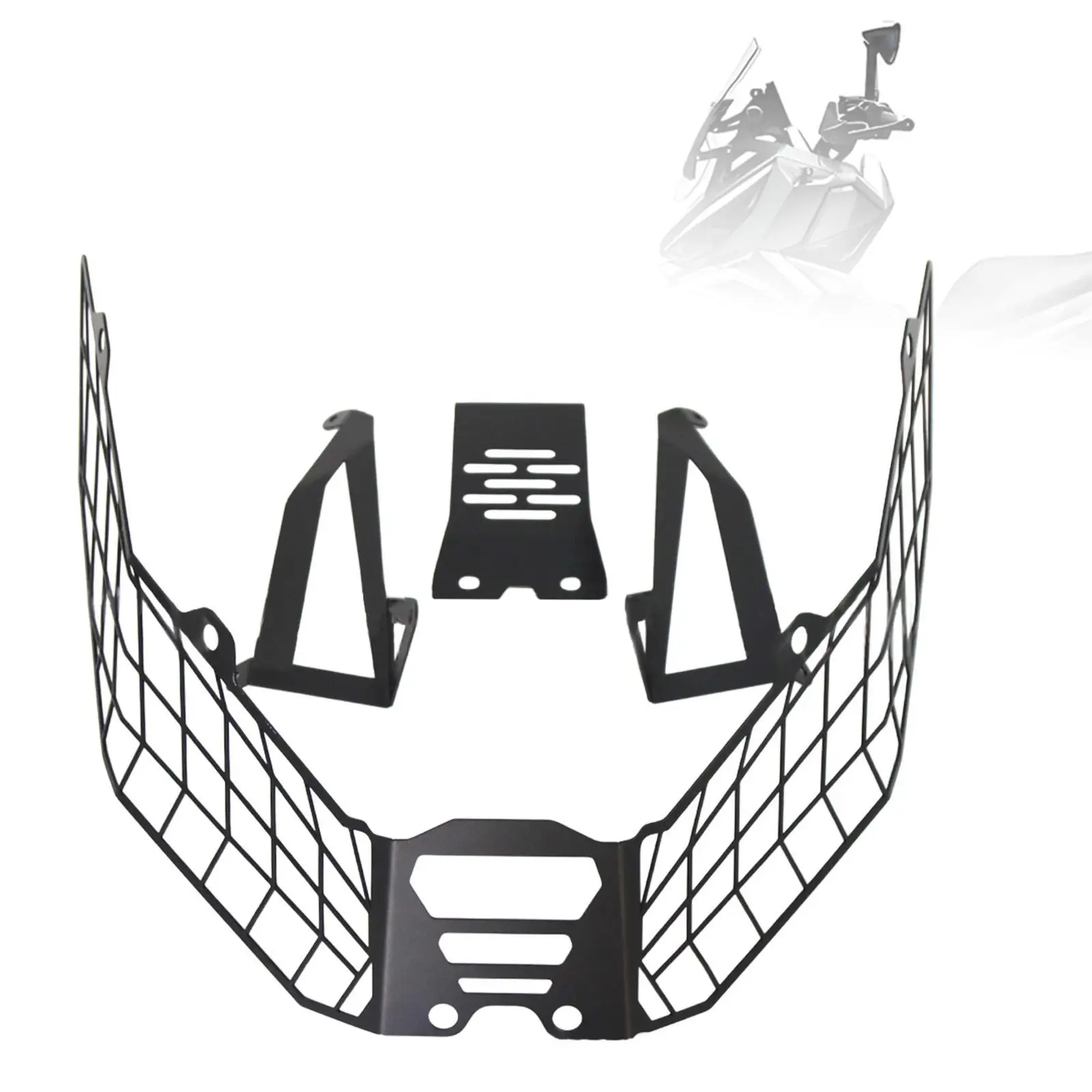 

Motor Headlight Guard Replacement Light Cover Headlight Protector for 368G