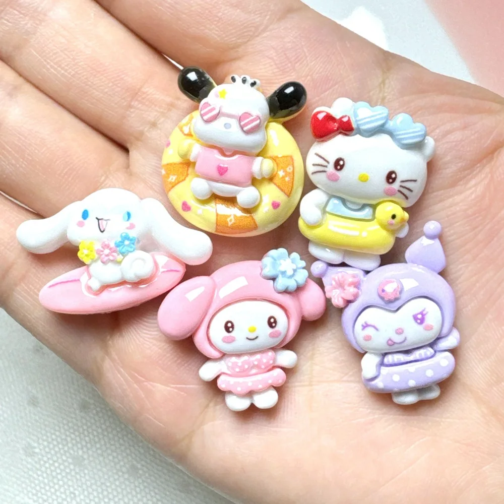 

Glossy Resin Cartoon Kawaii Flatback Animals Cabochons, DIY Scrapbooking Charms, Phone Case Decor, Miniature Car Accessories​