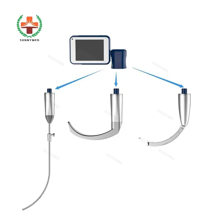 SY-P020N Clinic medical device 3 inch portable rigid Video Laryngoscope