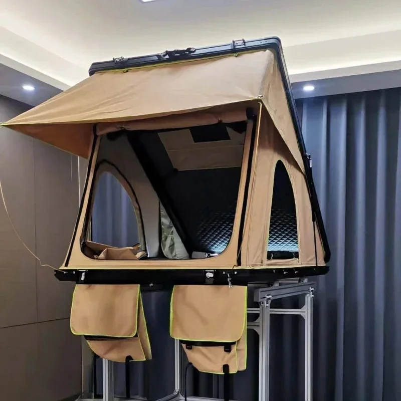 Hot Sale Triangle Hard Shell Car Rooftop Tent for Outdoor Camping Hot Selling Product