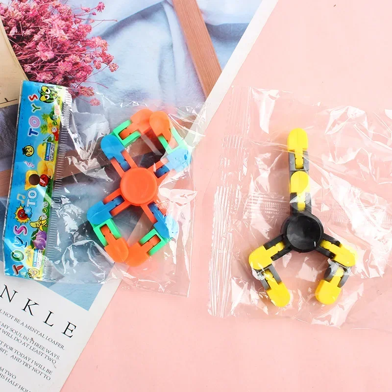 Chaîne Fidget jouets enfants Antistress Fidget Spinner adultes Vent soulagement du Stress main Spinner jouets enfants décompression chaîne cadeaux