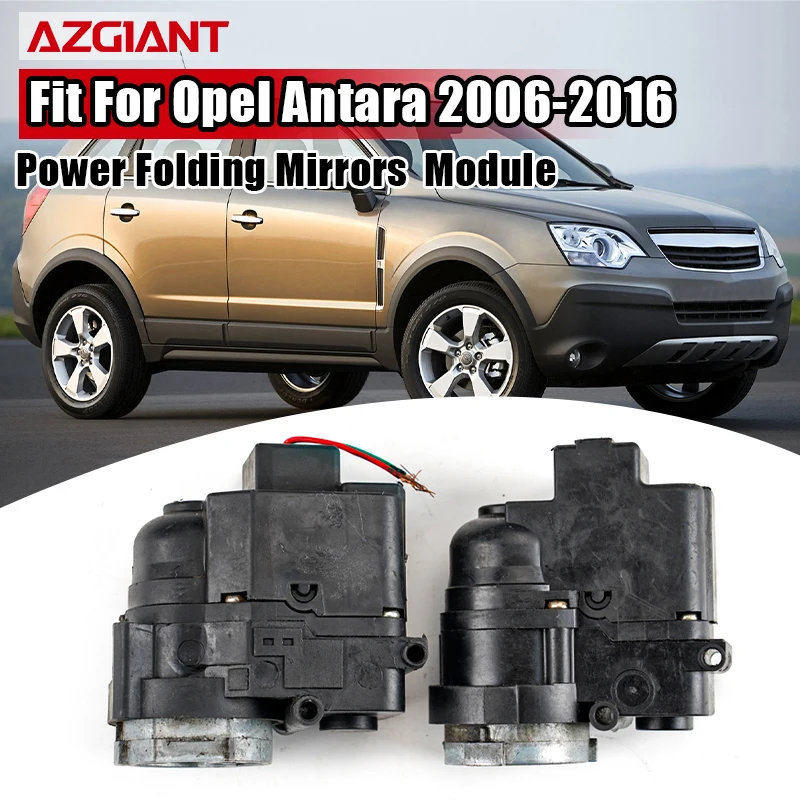 AZGIANT Power Folding Mirror Motor DC 12V FC-280 Quiet High Speed for Opel Antara 2006-2016 Auto Fold Side Mirror