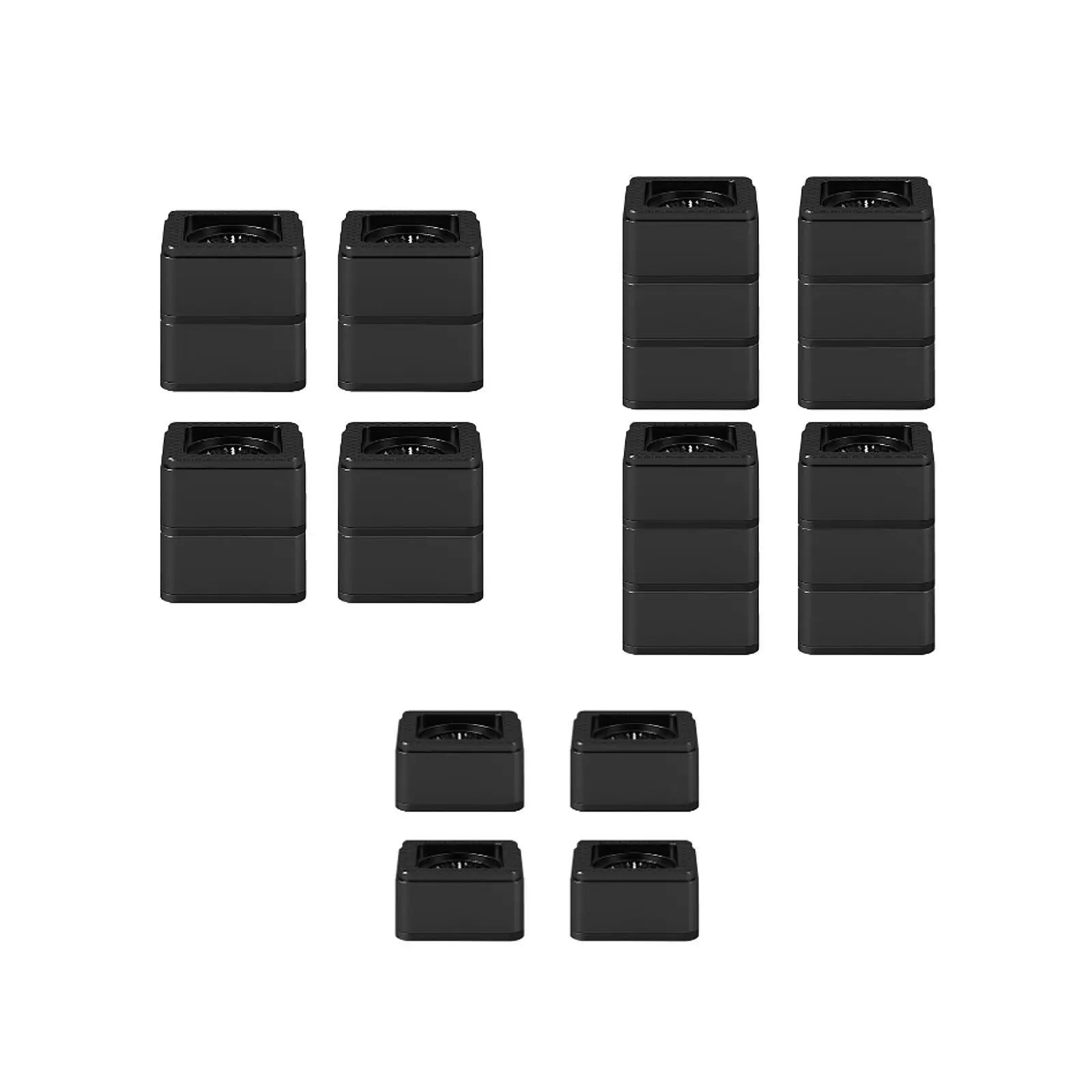 4x Anti Vibration Pads Furniture Pad Sturdy Anti Moving Noise Dampening Bed