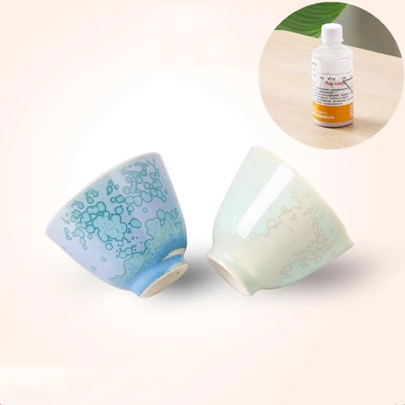 

300 мл/бутылка, пигмент для керамической глазури, средняя-высокая температура, художественная глазурь не выцветает, технические керамические изделия, декоративная краска