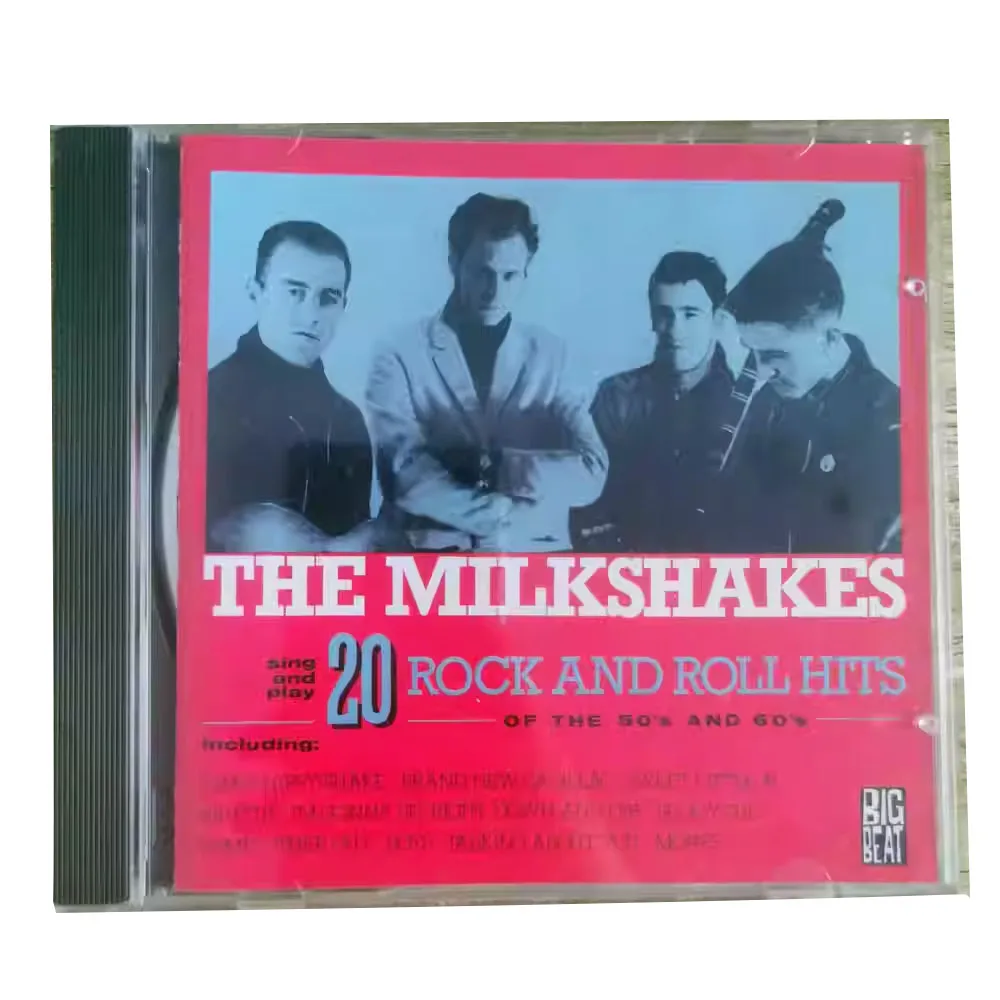 

CD The Milkshakes 20 RockThe Milkshakes The Wild Texture of Rock в 1950-С и 1960-С в грубом и прямом направлении,