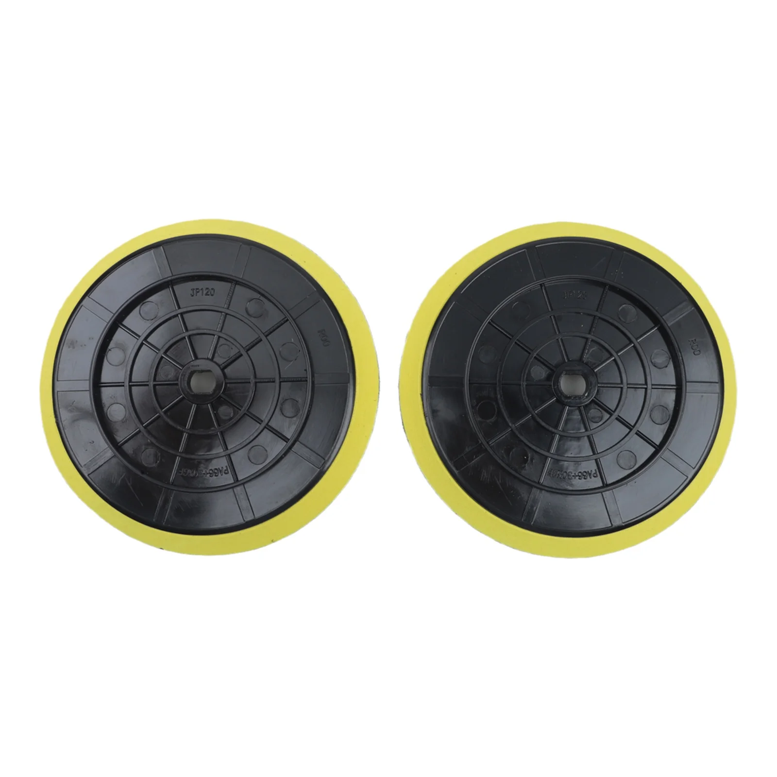 2er-Pack Polierpads, 6-Zoll-Polierunterlagen, kompatibel mit den meisten kabellosen Poliermaschinen, Gelb, Schwarz – Detail 20