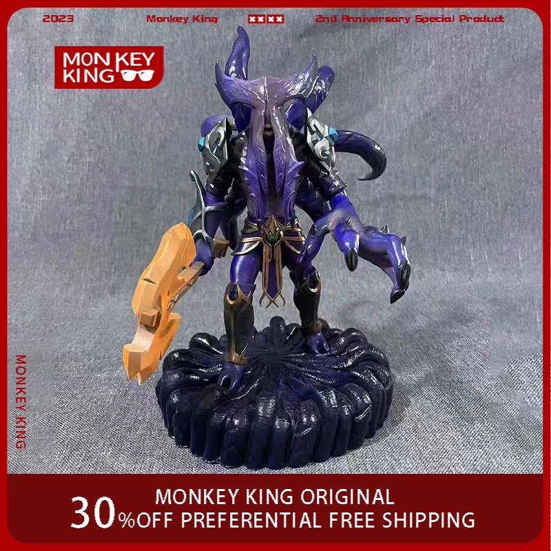 

22 см DOTA2 фигурка безликая Void Doom ручной работы, высококачественная индивидуализация, аниме, Коллекционная модель, смоляные праздничные подарки, детские игрушки