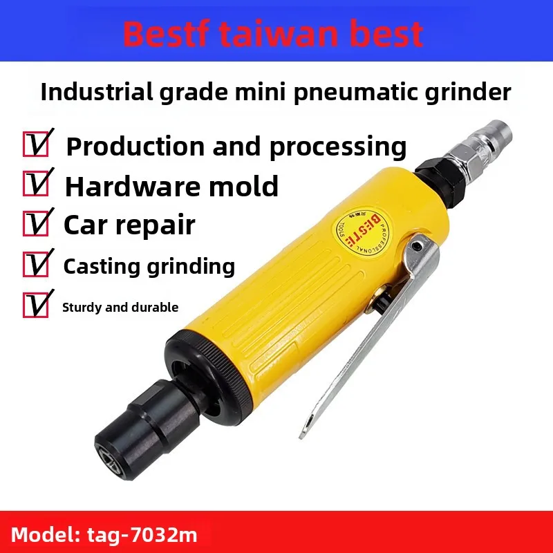 

Taiwan BEST TAG-7032M Pneumatic Carving Grinder 6MM Air Grinder