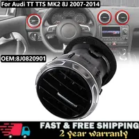 8J 0820901 Panel central difusor de rejilla de calefacción de CA para aire acondicionado de ventilación de tablero para Audi TT TTS Mk2 8J 2007-2014