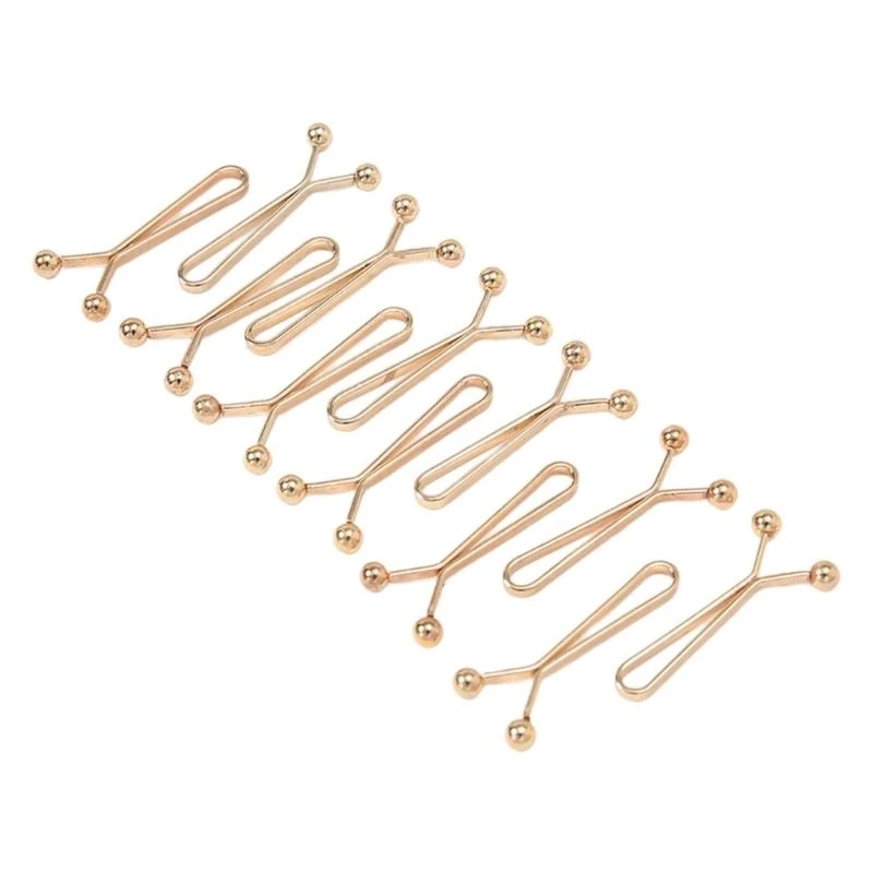  12 Pcs Functional Scarf Clamp Convenient Scarves Fixing Clasp Alloy Scarf Clip Stylish Shawl Clips Ornament for Women