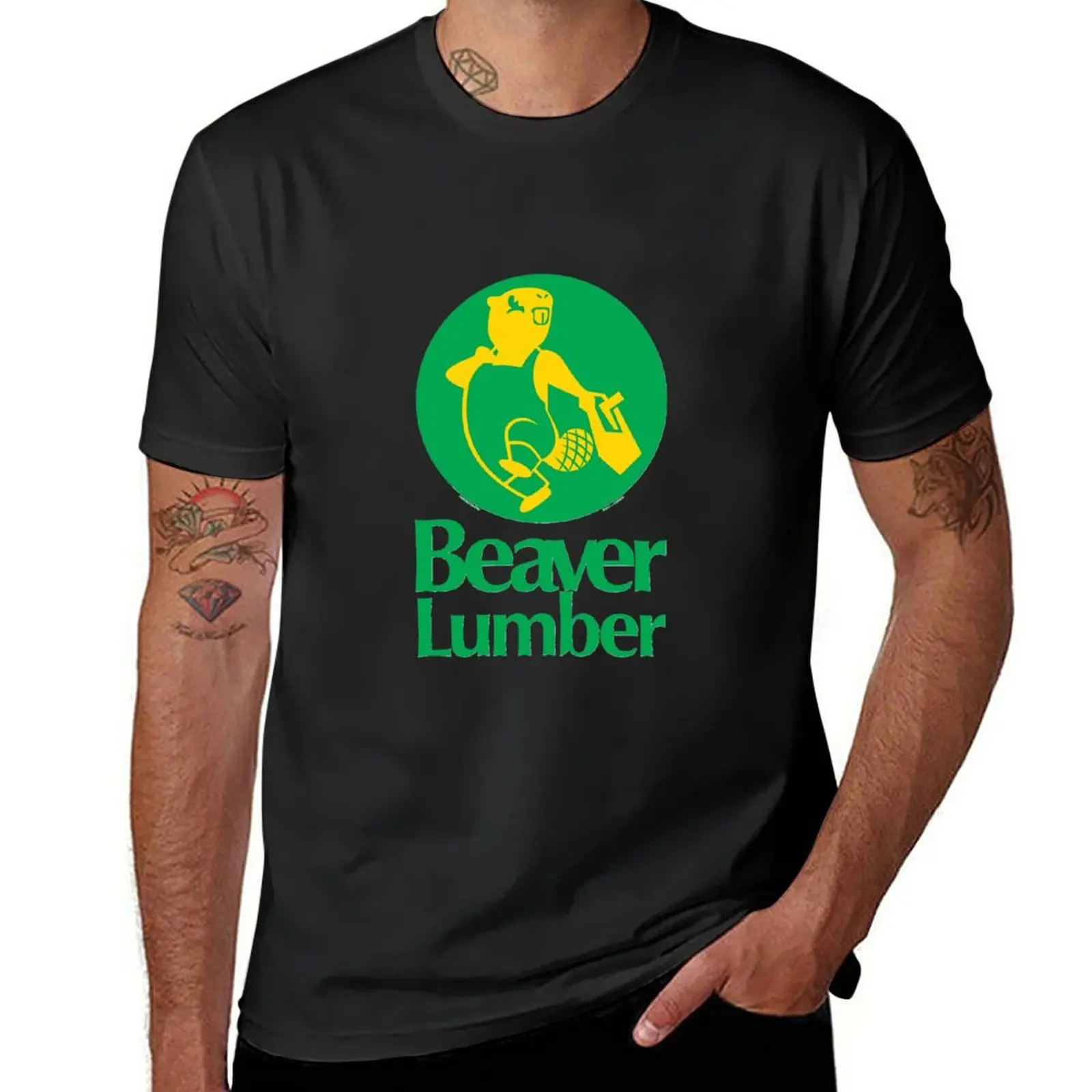 New Beaver Lumber T-Shirt blank t shirts T-shirt short boys animal print shirt custom t shirt mens t shirt graphic