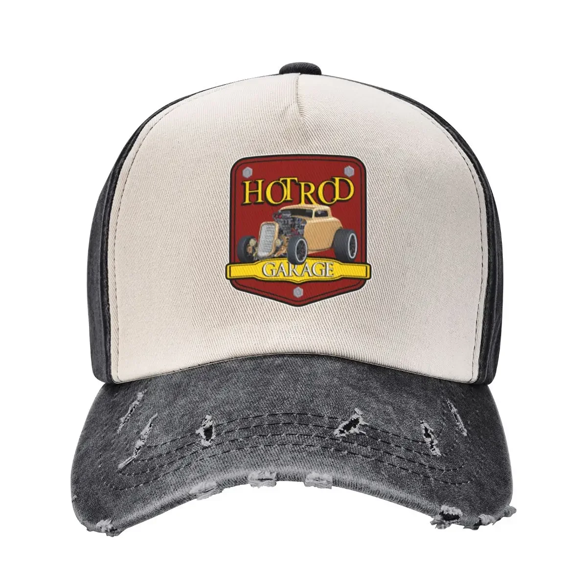 

Hot Rod Garage Baseball Cap hats for men Custom Cap Gentleman Hat For Girls Men's