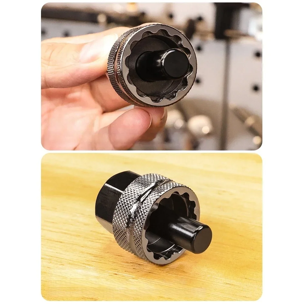 Bike Hub Tool Flywheel Removal Tool For Home Cycling Maintenance Professional Grade Tool HRC45 Hardness Tested