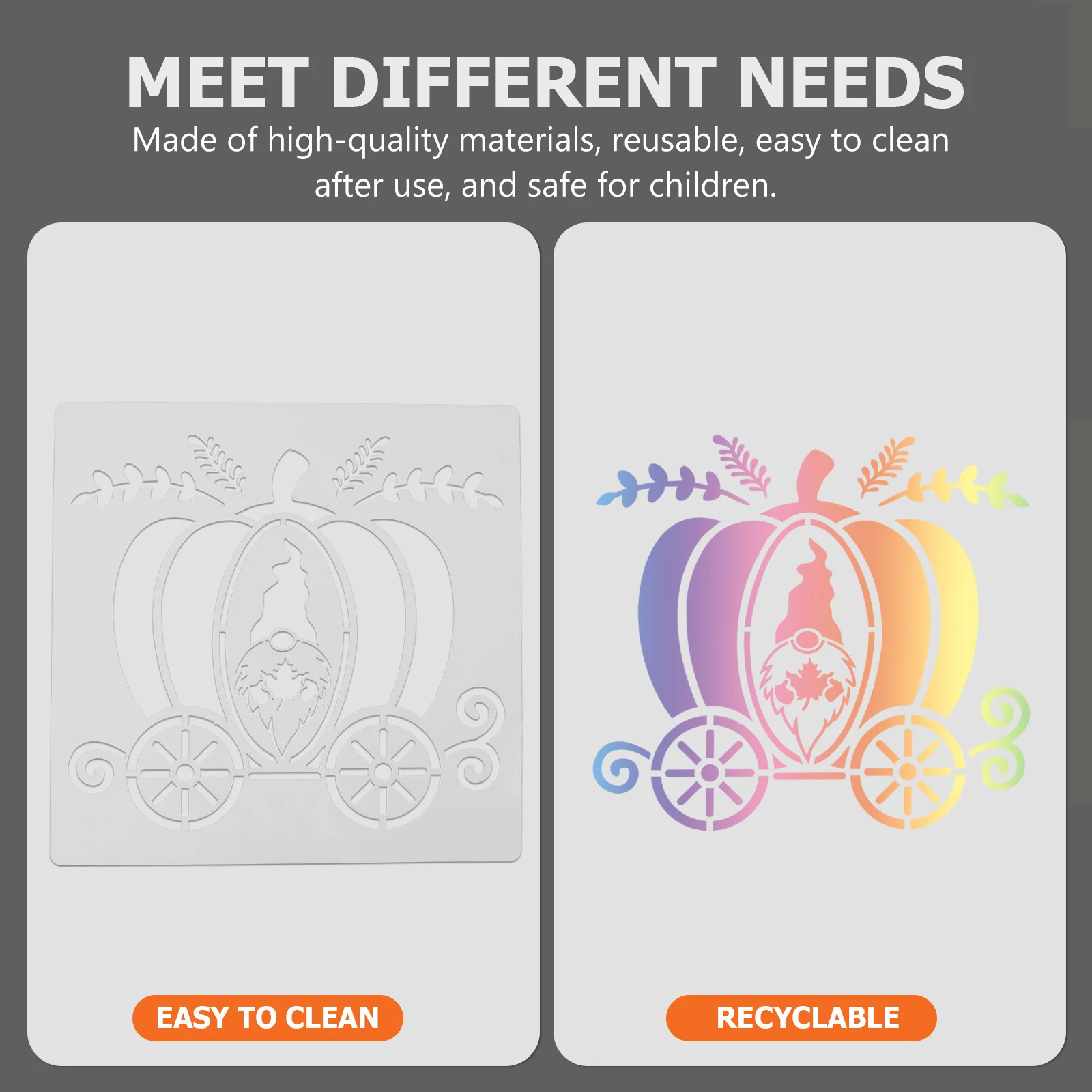 

20pcs Turkey Painting Stencil Reusable Diy Art Craft Template For Drawing Spraying Stencils Classroom Wall Fabric Floor