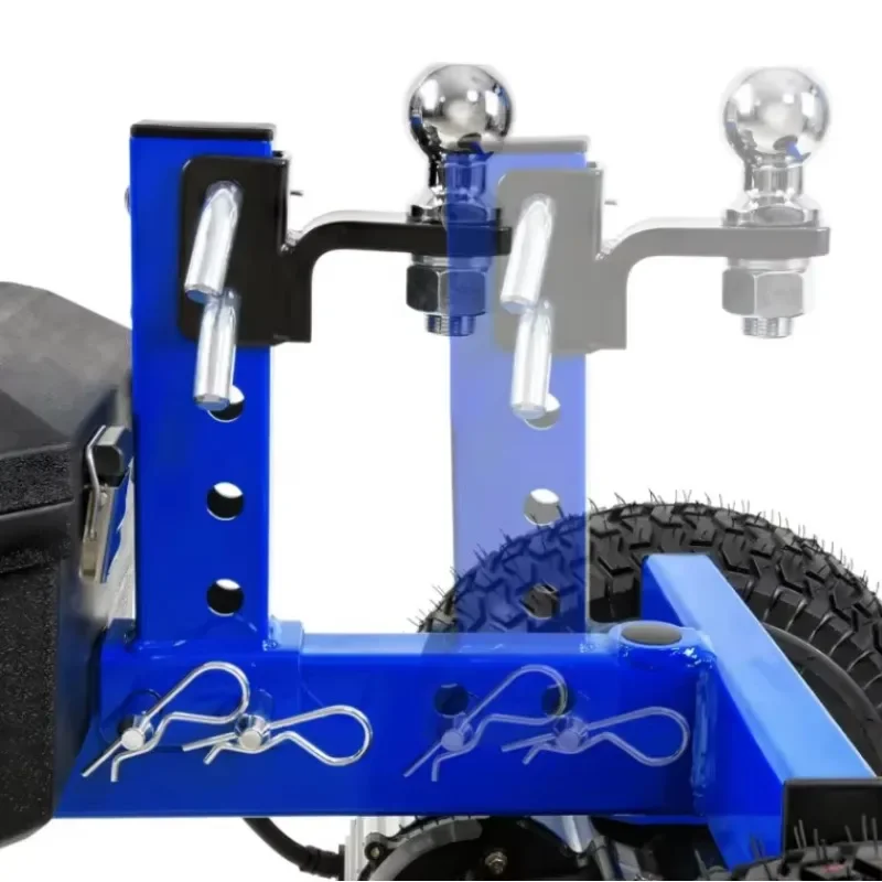 48 فولت 3600LB الجر ماكس 600LB وزن اللسان 2 "الكرة هوك الثقيلة التجارية سفينة البضائع طائرة شراعية مقطورة عربة كهربائية #6