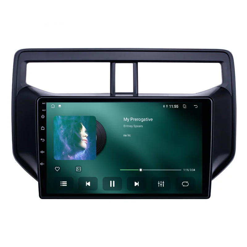 راديو السيارة شاشة تعمل باللمس أندرويد 13 نظام نظام نظام تحديد المواقع سيارة فيديو مشغل ديفيدي الوسائط المتعددة ستيريو DSP لتويوتا راش 2010-2019
