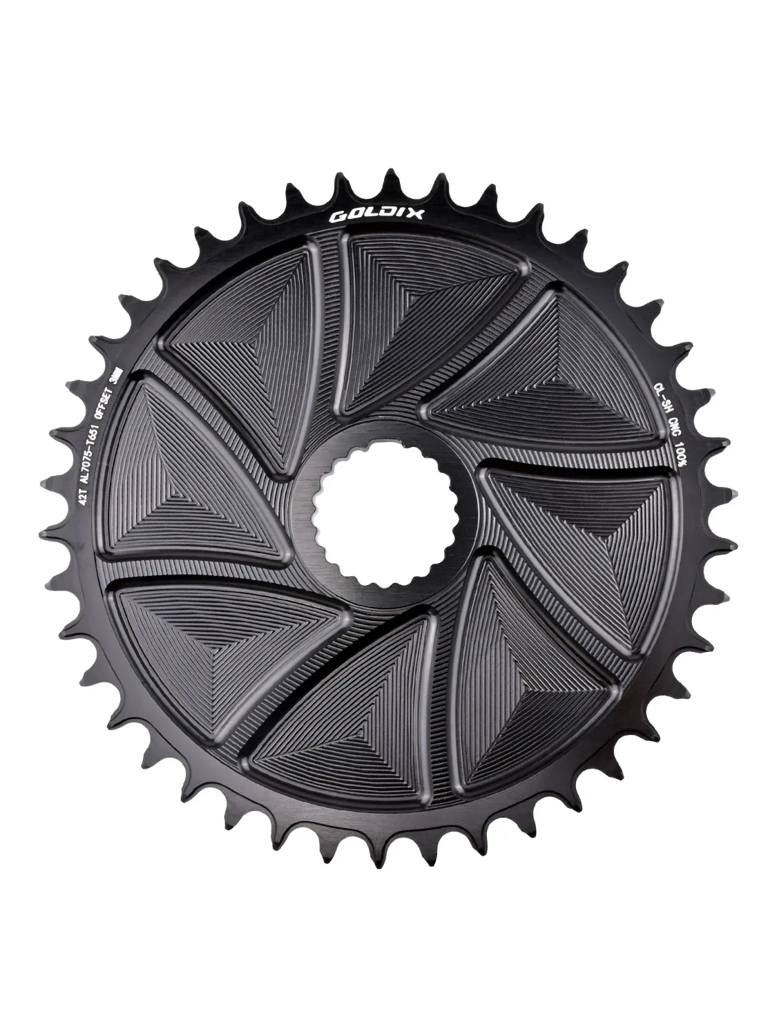 AliExpress GOLDIX Directly Install AERO Chainring Wide Narrow Teeth CNC Hollow Cutting Machining for SHIMANO M8100 M9100 M7100 M6100 Crank