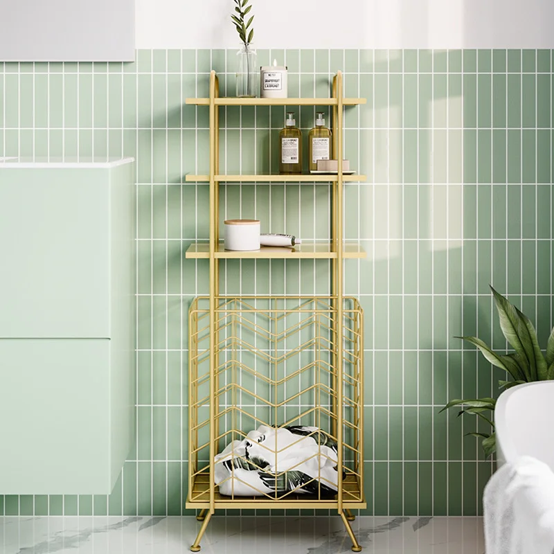 

Minimalist Scandinavian Multi-Purpose Laundry & Clothing Basket Sleek Home Organization Storage Rack