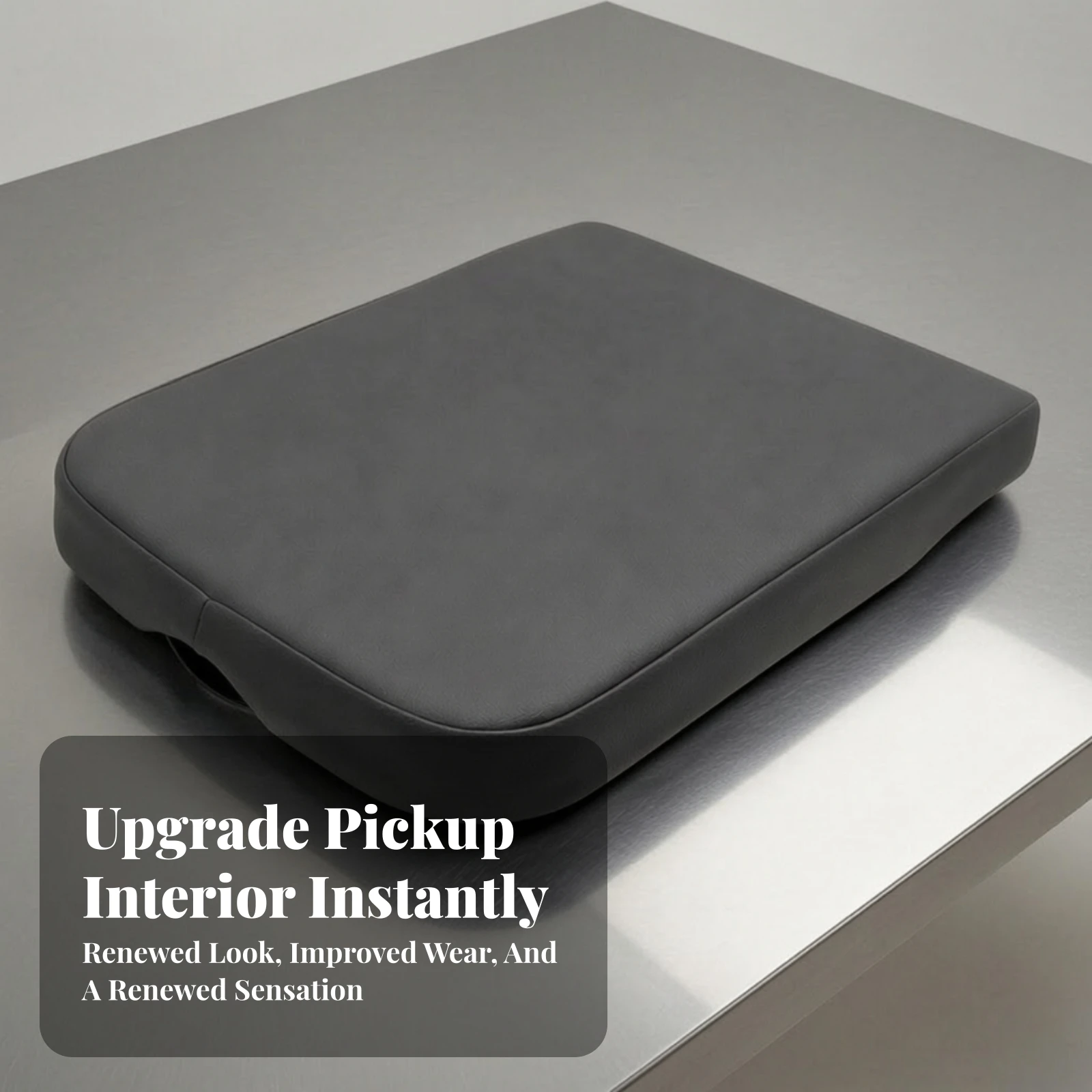 Center Console Lid OEM Compliant Center Armrest Lid Armrest Cover with Latch Padded Car Parts Wear-Resistant for Truck Owners - view 6