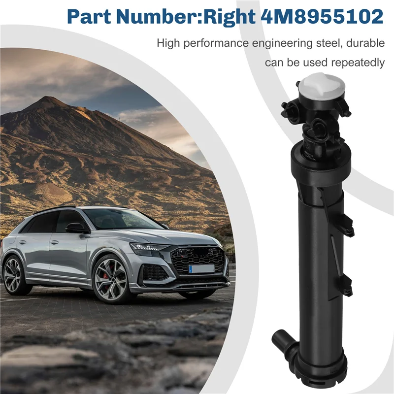 

Аутентичная жидкость для очистки фар автомобиля для Q8 2019-2023, насадка для омывателя фар