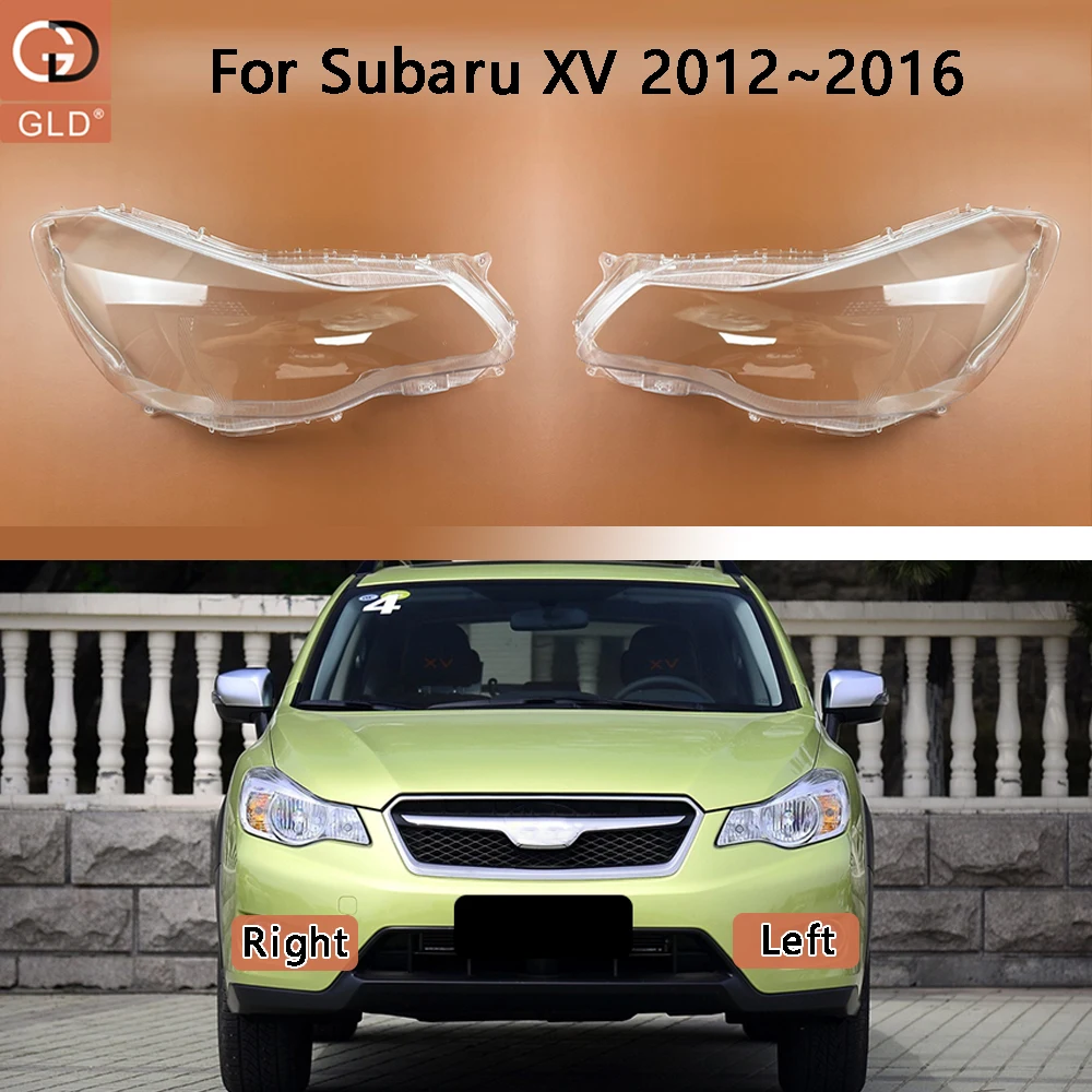 

Headlight Cover Transparent Lampshade Lens Lamp Shell Plexiglass Auto Replacement Parts For Subaru XV 2012 2013 2014 2015 2016