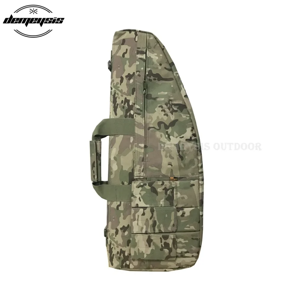 Imagem -04 - Bolsa Tática para Rifle de 70cm Bolsa para Arma de Tiro de Paintball Jogo cs Estojo para Rifle de Carabina com Bolsas para Revistas