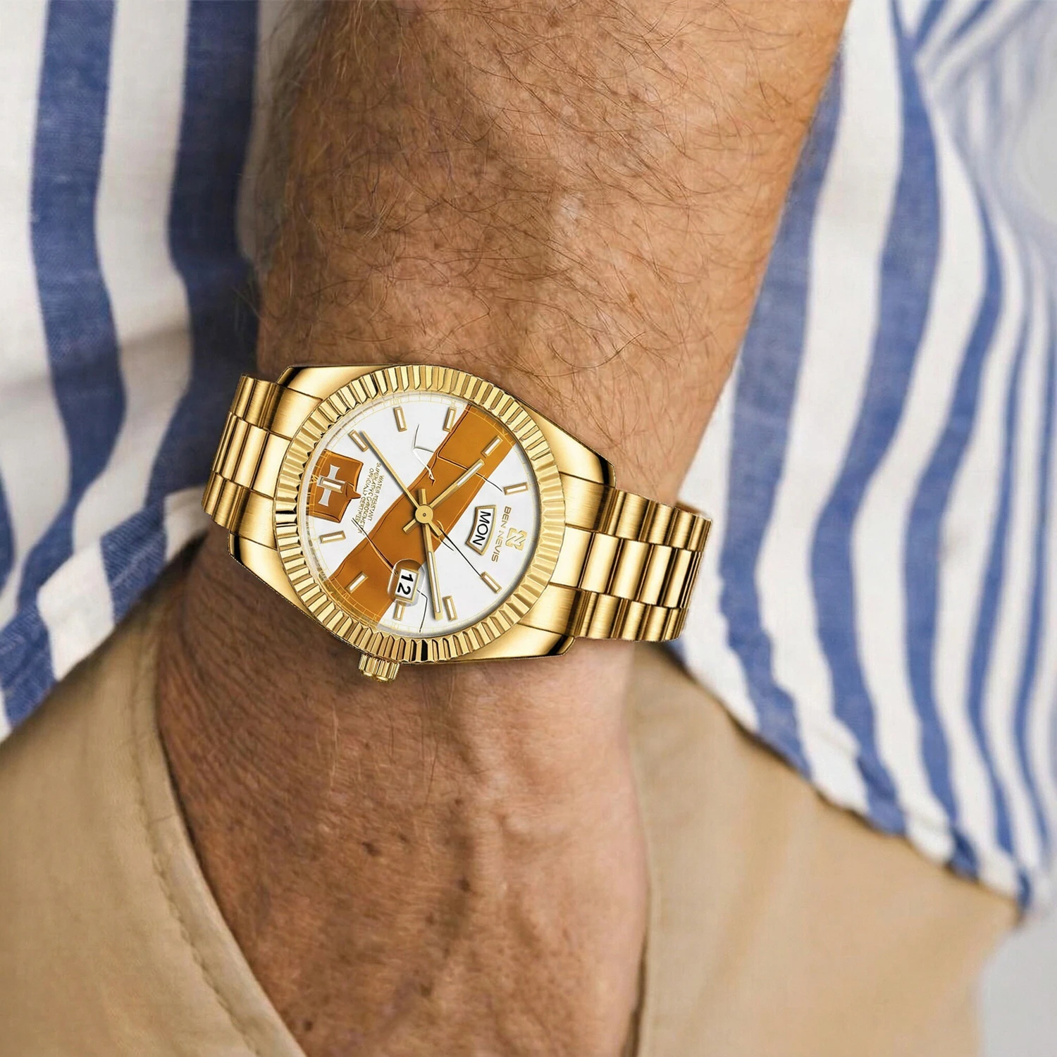 2026 New High Quality Original Men's Waterproof Dial Luxury Quartz Watch High-end Men's Wristwatch