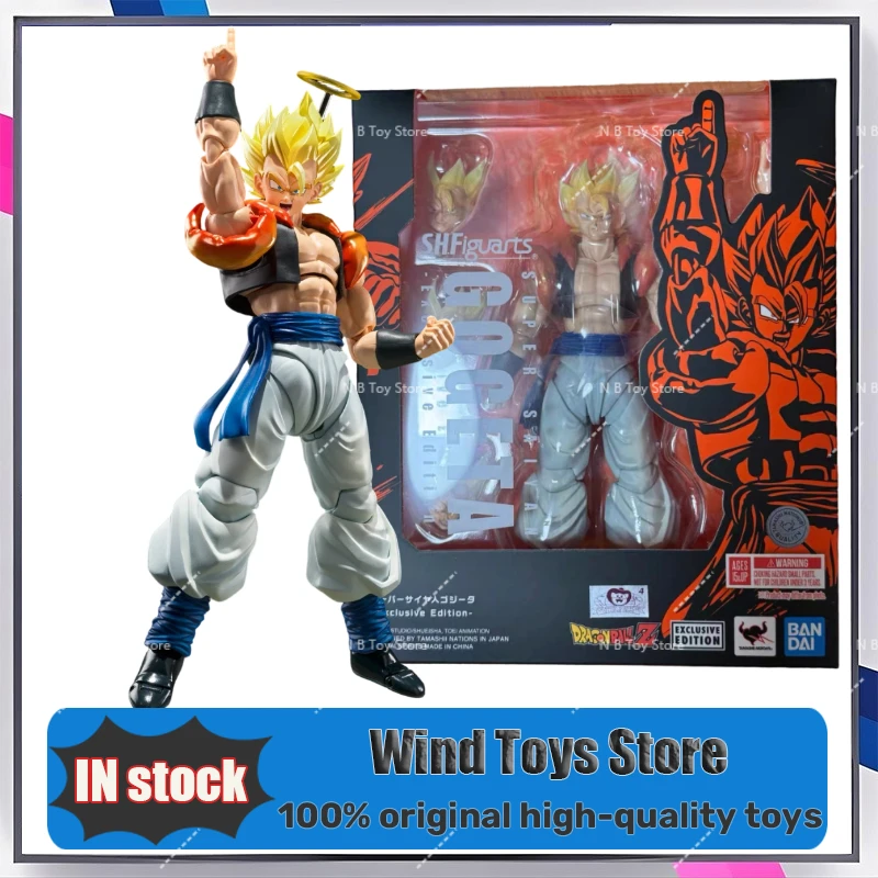 

BANDAI 2025 NYCC Dragon Ball Z S.H.Figuarts SHF Super Saiyan Gogeta Эксклюзивная серия Модель игрушки