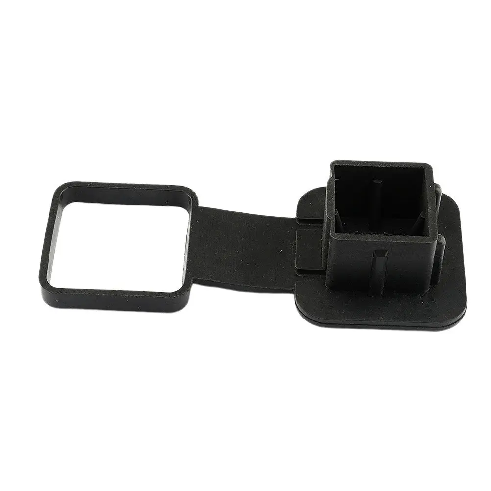 

Rubber Hitch Tube Inch Receiver Insert Tow Protector Durable Friction Ribs Keep Secure No Clips Required Black