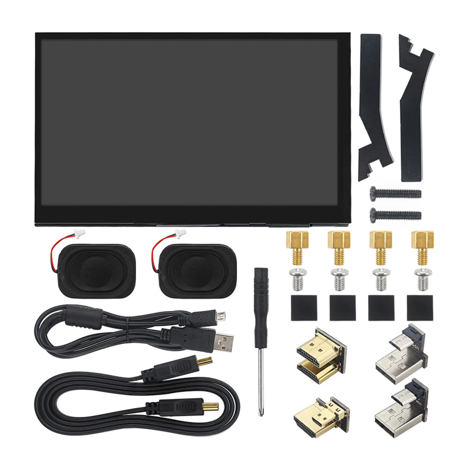 

Lcd For PC Touch Screen Display Easy Install High Resolution Easy To Connect ForRaspberry Pi