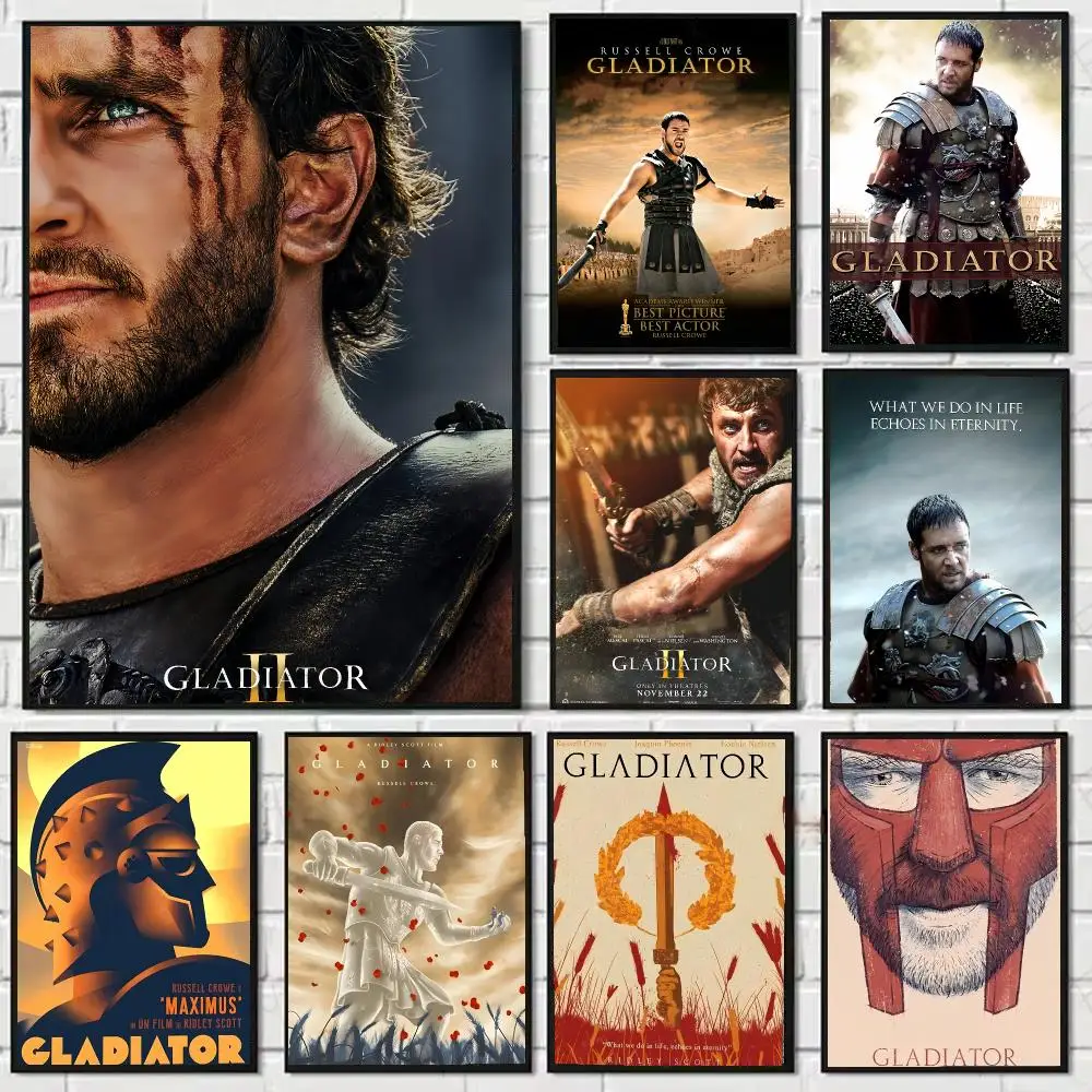 Movie G-Gladiator Painting Calligraphy Canvas Art Styles, Wall Art Decor, Living Room Decor