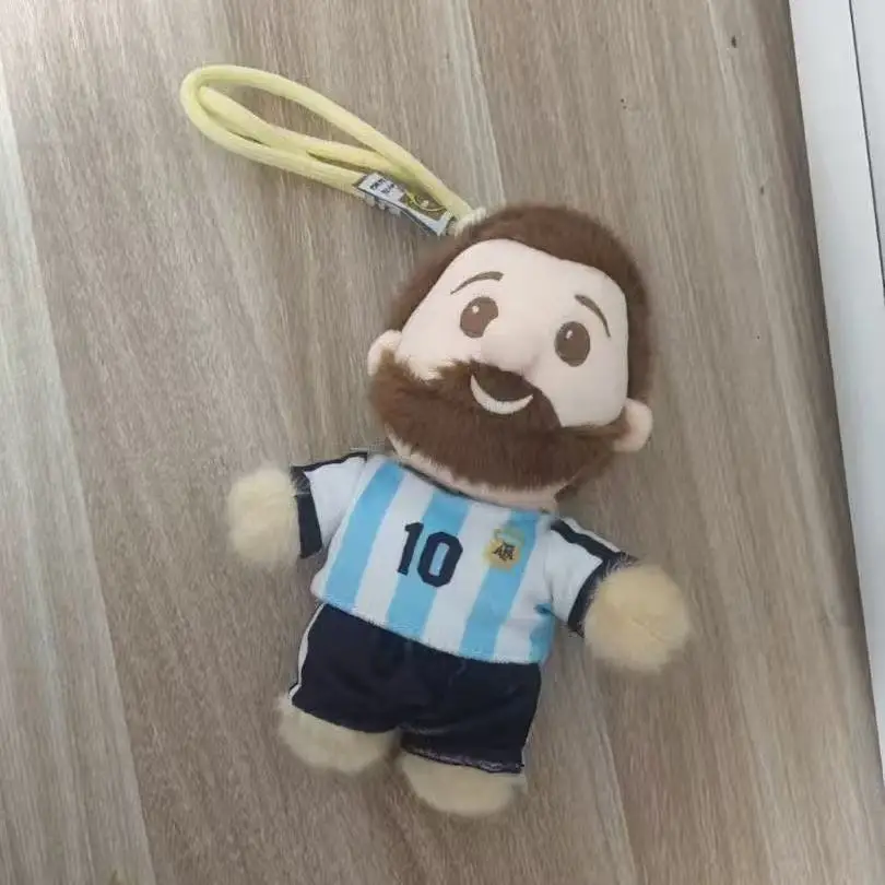 15CM Argentina Portugal Doll Plush Figure Star Commemorative Merchandise Cartoon Pendant Fan Collectible Accessories Gifts view 3