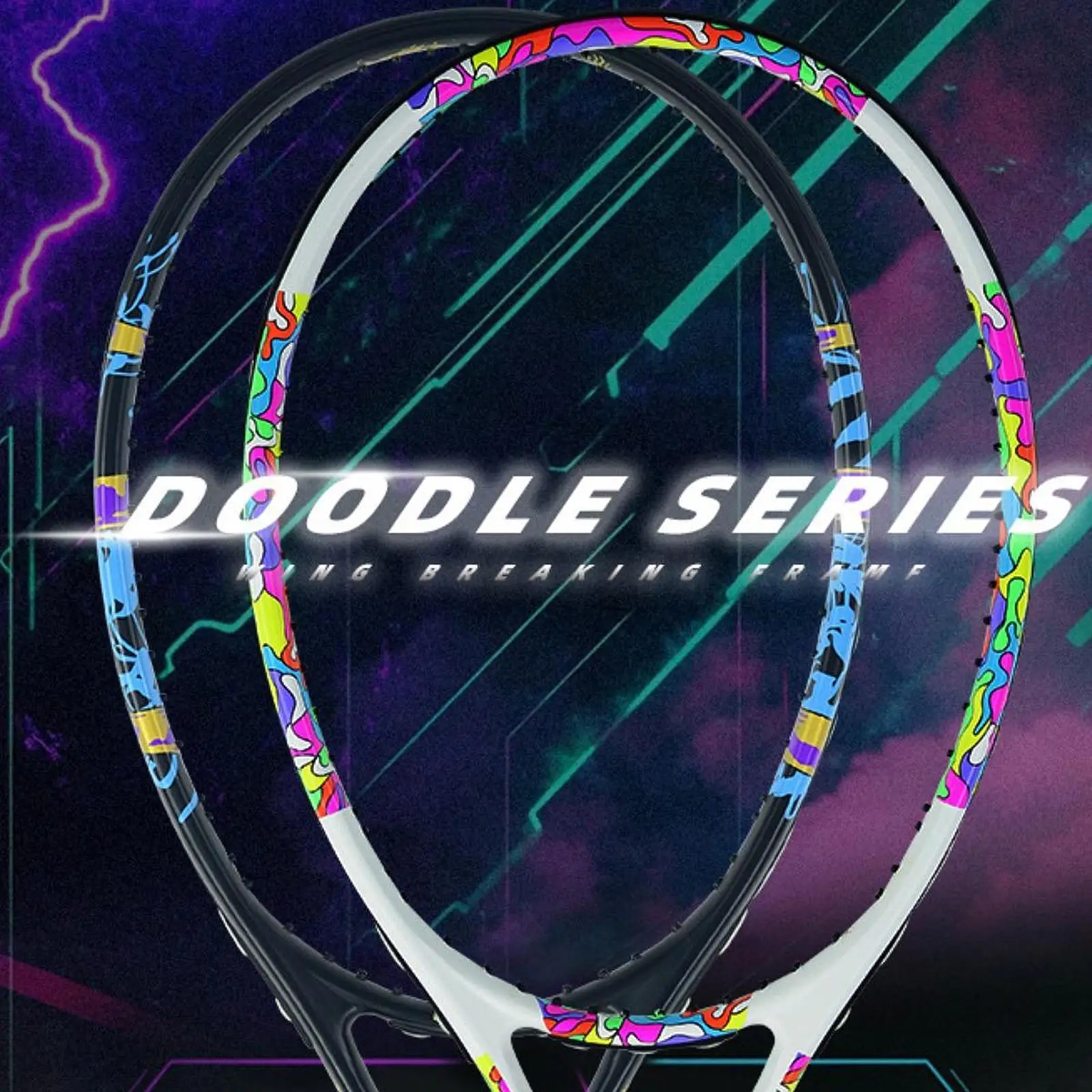 

Tennis Racket Kit Supplies Portable with Storage Bag Tennis Racquet Training Paddle for Men Sports Adults Gift Enthusiasts