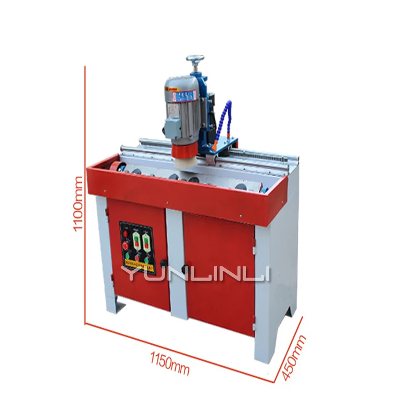 Moedor de borda automático de alta precisão, 1500w, 2800r/min, linha reta, fresadora e retificadora, ferramentas de afiar mf2085