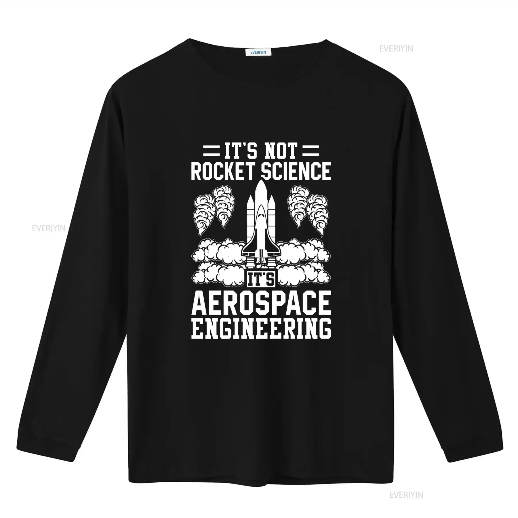 Funny It's Not Rocket Science Aerospace Engineering  T Shirt for Space Enthusiasts vintage Washed fashion Top For Everyday Wear