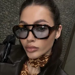 New Women's Fashion Irregular Square Sunglasses Personalized Retro Trend Instagram Outdoor Cycling Photography Sunglasses Men's