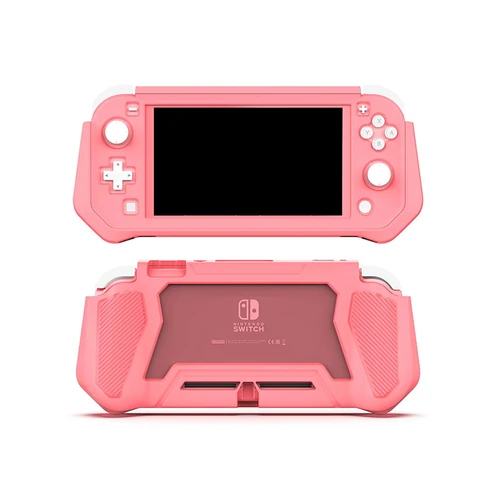 Imagen 2 del producto Paquete de accesorios de juego para Switch Lite, carcasa protectora, funda para NS Switch Lite, funda con soporte de agarre