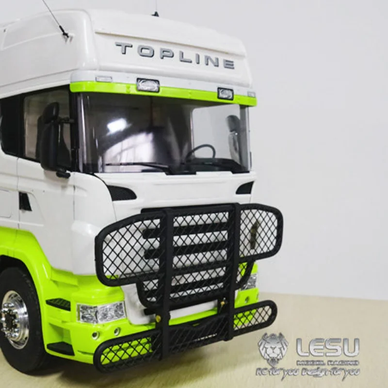1/14 Truck R620 R470 Frontstoßstangengrill Tierschutz für 1/14 Tamiya RC Truck Trailer Kipper Scania R620 R470 Teile Zubehör – Detail 2