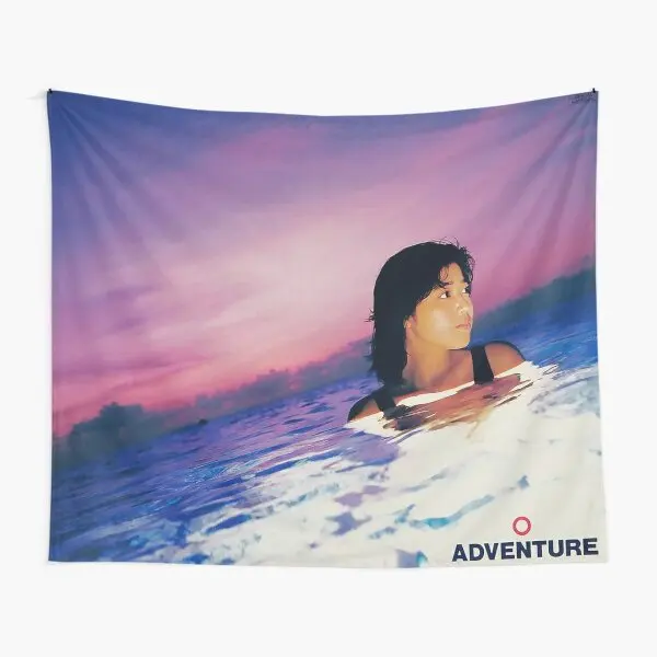 Kikuchi Momoko Adventure  Tapestry Room Blanket Towel Beautiful Hanging Travel Colored Decor Printed Decoration Bedroom Mat Home