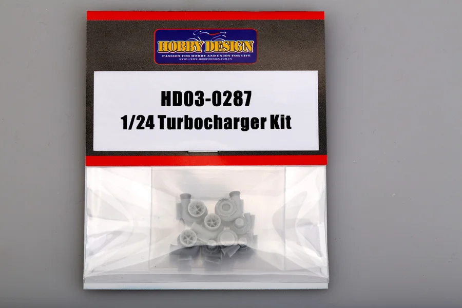 

HobbyDesign 1:24 Turbocharger HD03-0287 Modifying and Assembling Model Accessories