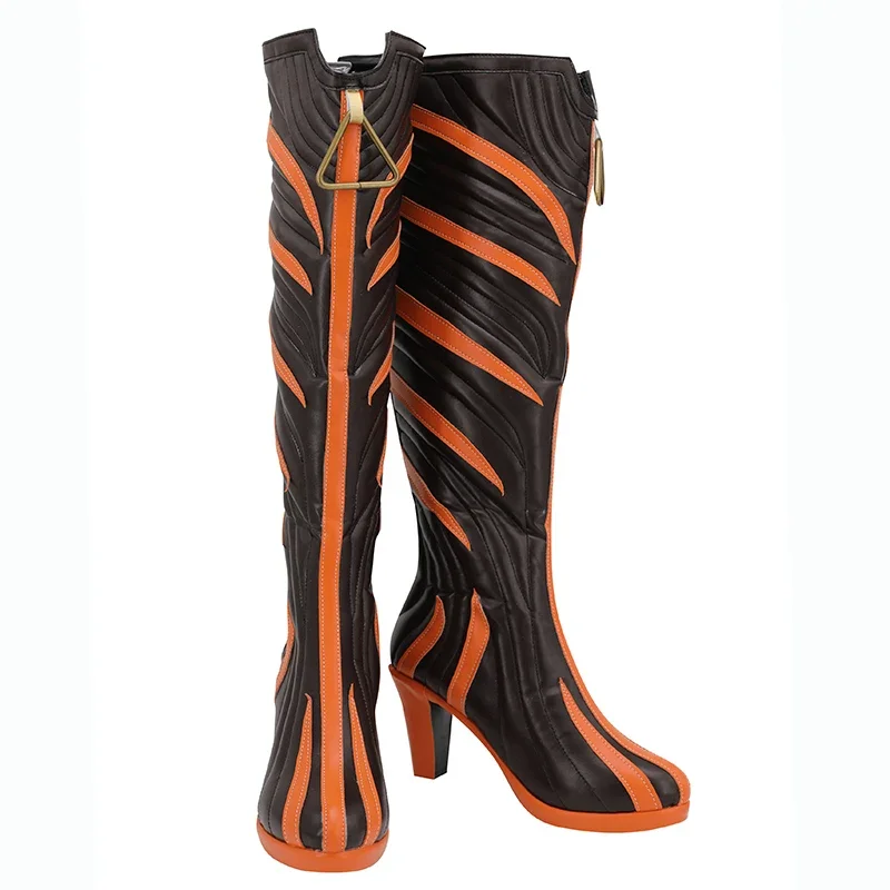 

Apex legend Loba cosplay shoes custom costume long boots