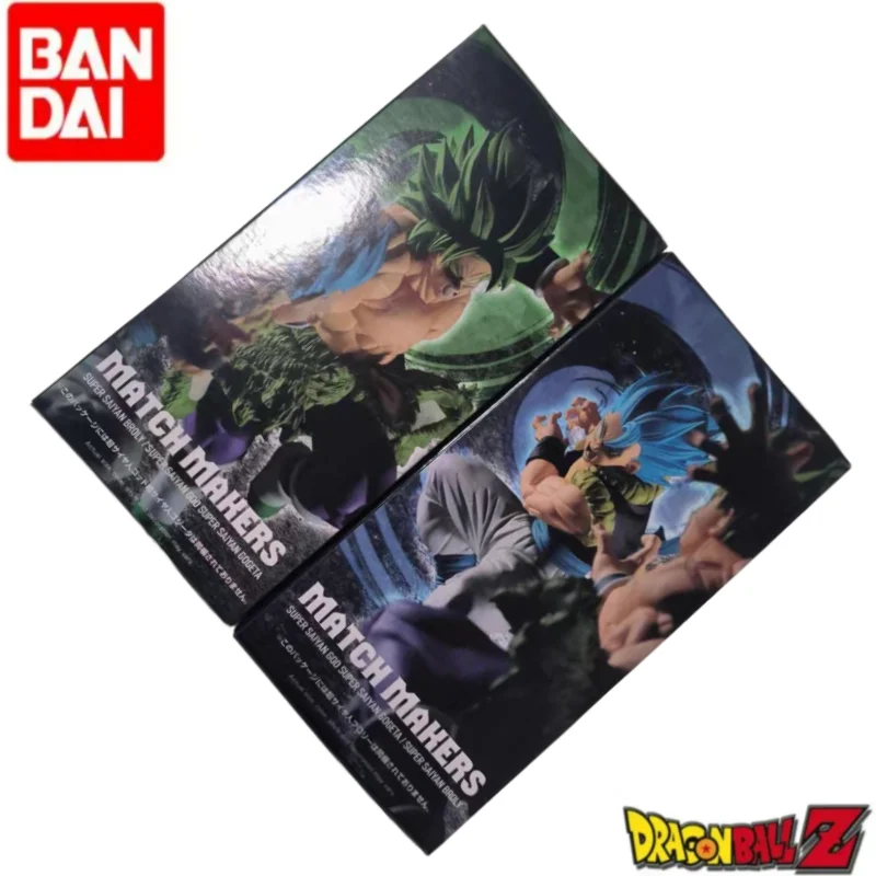 В наличии Bandai оригинальный Dragon Ball Banpresto Gogeta Broli фигурка модель украшения статуя праздничные подарки аниме товары