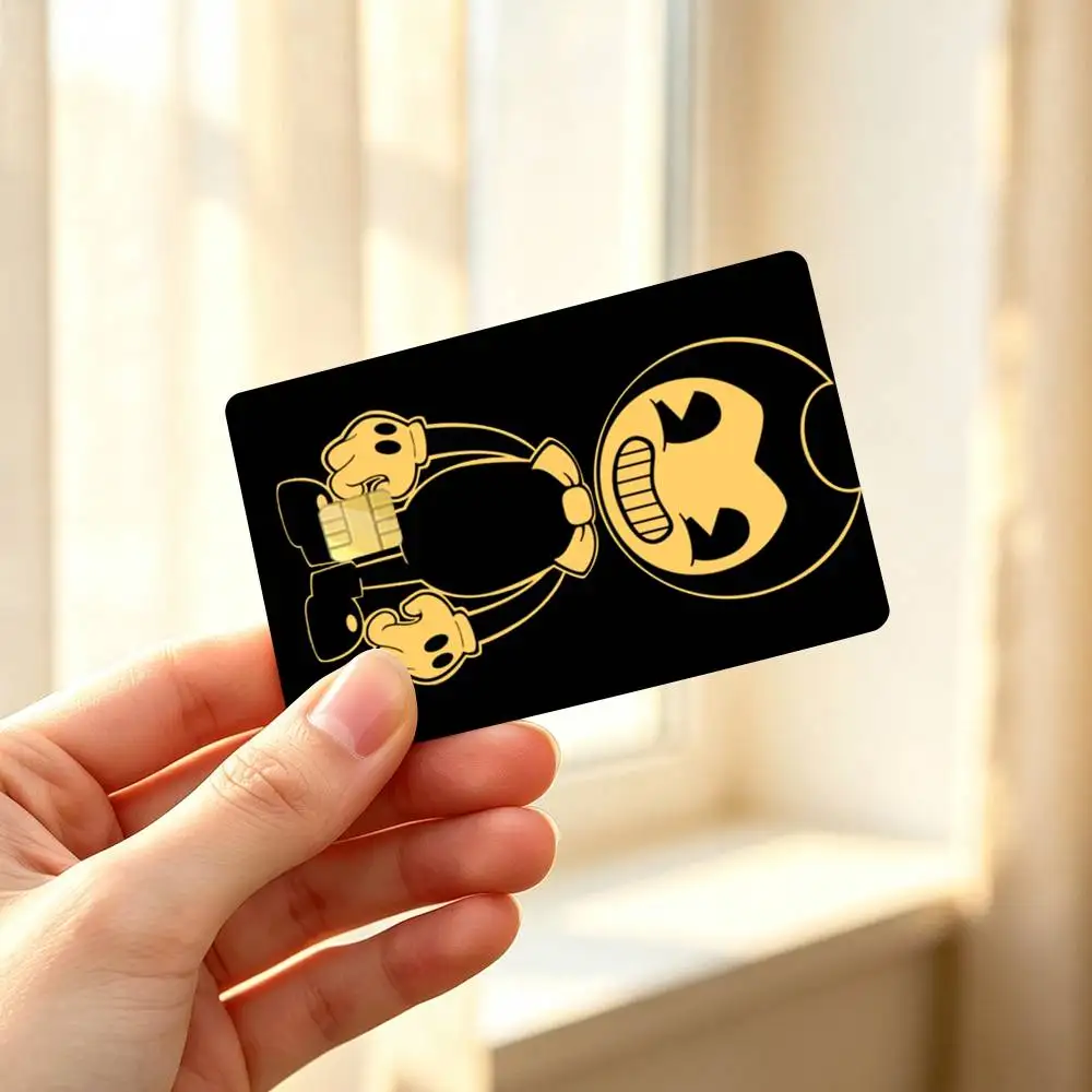 Bendy and The Ink Machines Credit Card HD Stickers Premium matte film effectively prevents fingerprints and daily abrasion.