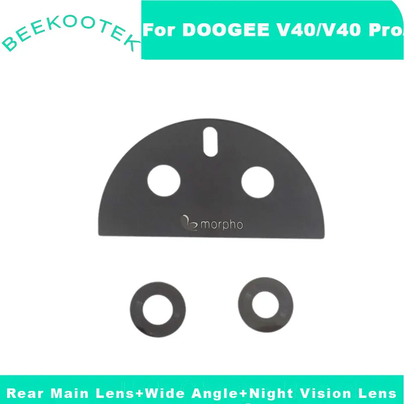 Original DOOGEE V40 V40 Pro Rear Main Camera Lens Wide Angle Lens Night Vision Lens Glass Cover For DOOGEE V40 Pro Smart Phone